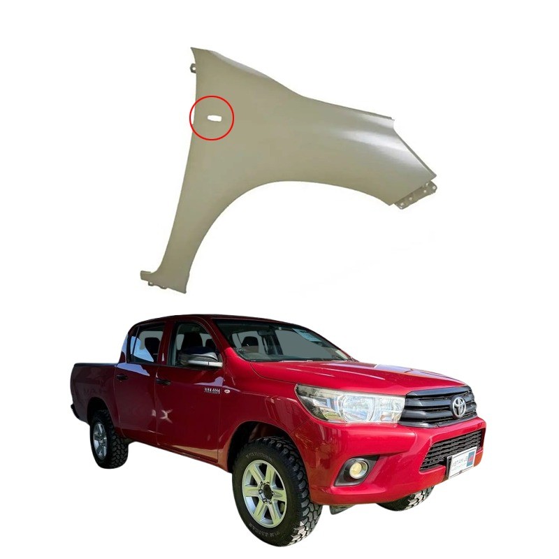 Tapabarro derecho toyota hilux 2016 2017 2018 2019