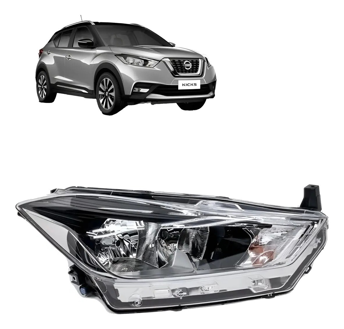 Optico derecho nissan kicks 2015 2016 2017 2018 2019 2020