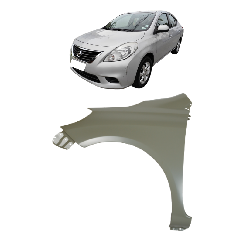Tapabarro izquierdo nissan versa 2011 2012 2013 2014 2015 2016 2017 2018 2019