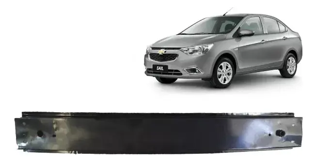 Refuerzo parachoque delantero chevrolet sail 2017 2018 2019 2020 2021 2022 2023