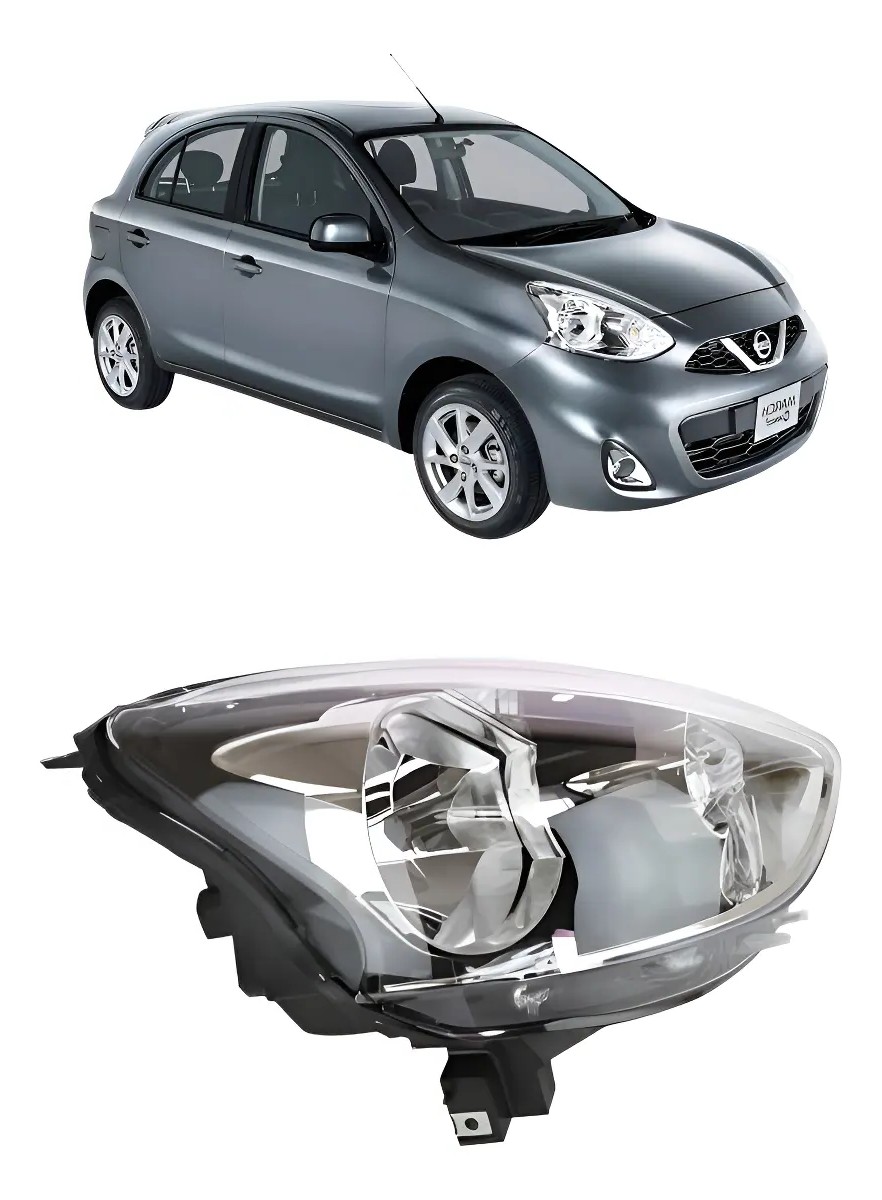 Optico derecho nissan march 2015 2016 2017 2018 2019 2020