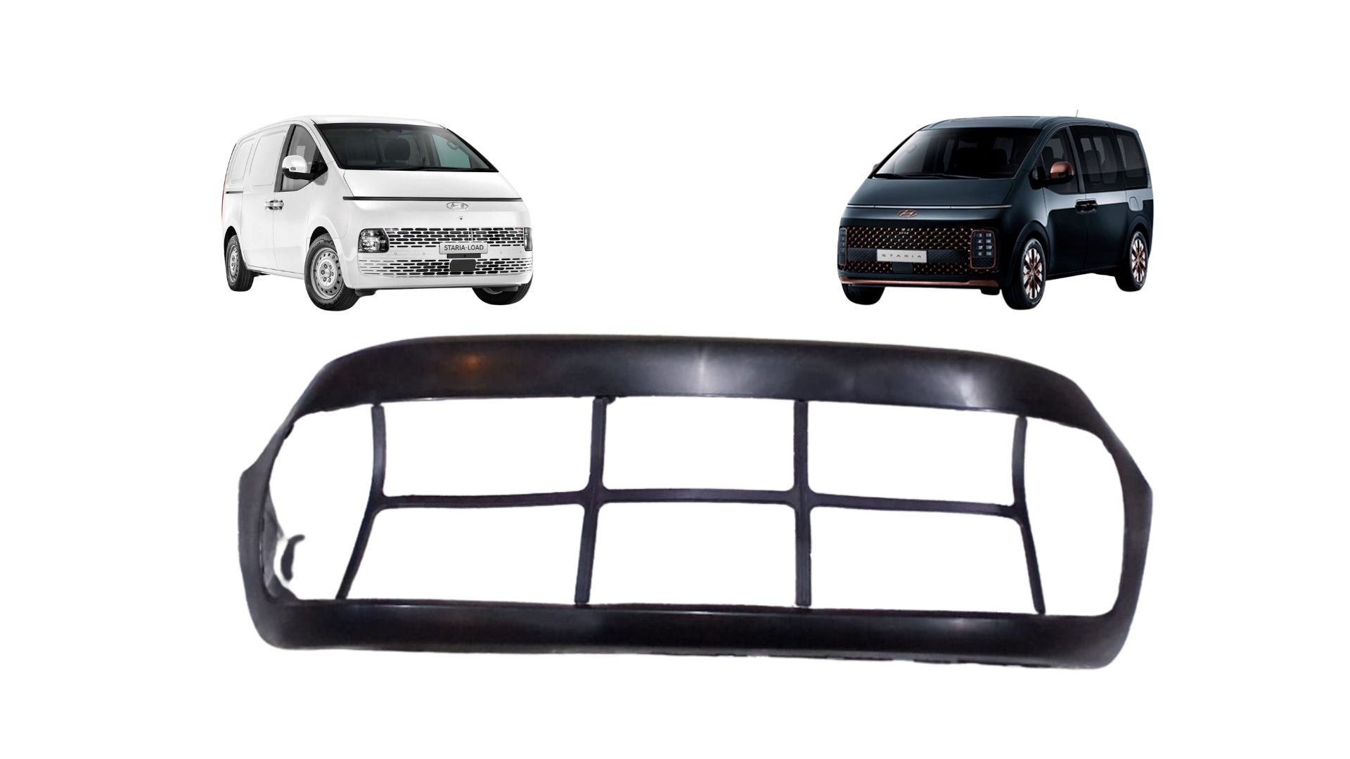 Parachoque delantero hyundai staria 2021 2022 2023 2024 2025 2026