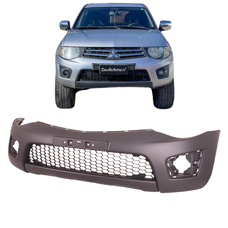 Parachoque delantero mitsubishi l200 2010 2011 2012 2013 2014 2015