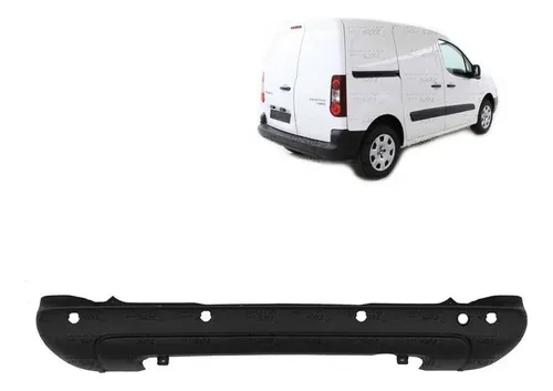 Parachoque trasero peugeot partner 2012 2013 2014 2015 2016 2017 2018 2019