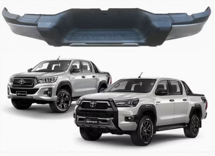 Parachoque trasero toyota hilux 2021 2022 2023 2024 2025 2026