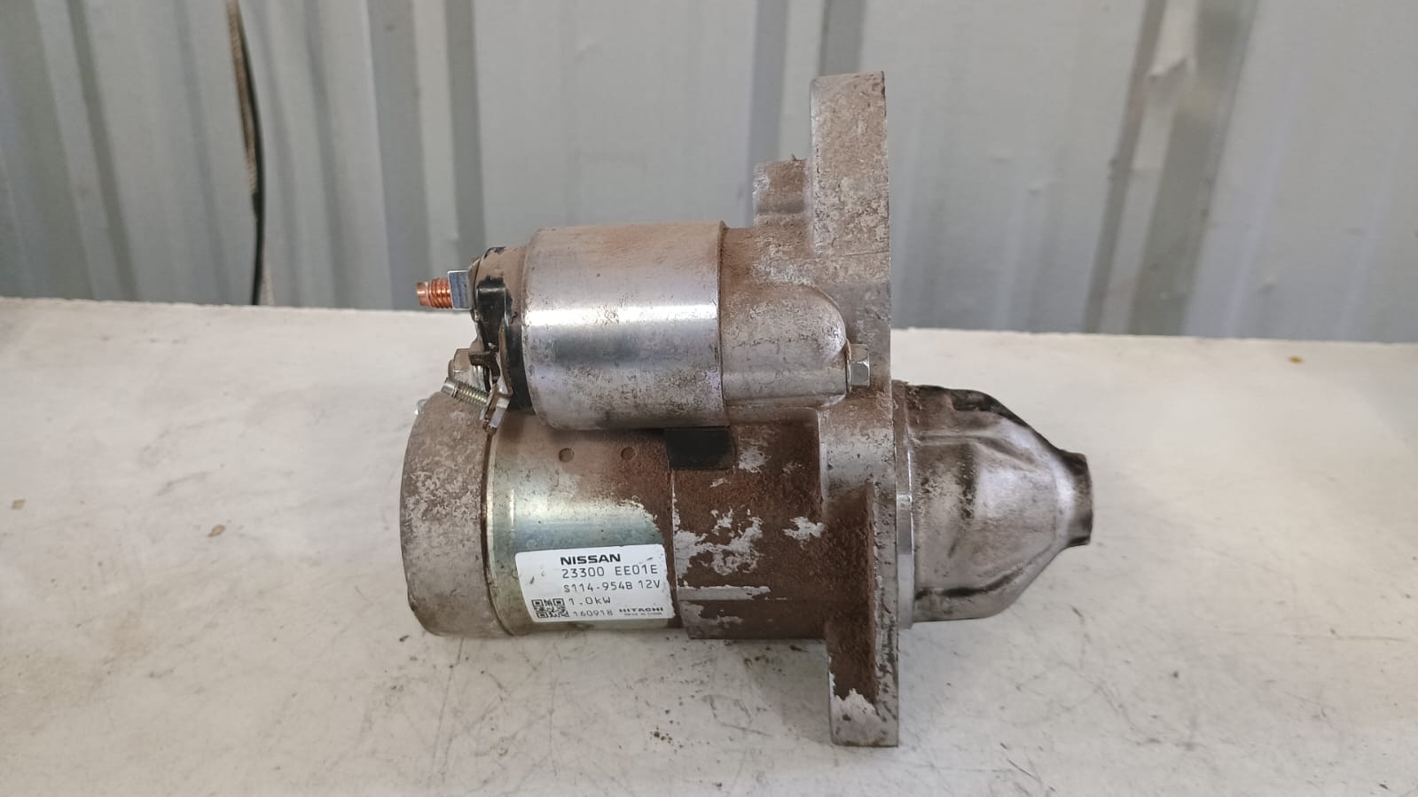 Motor de partida nissan versa