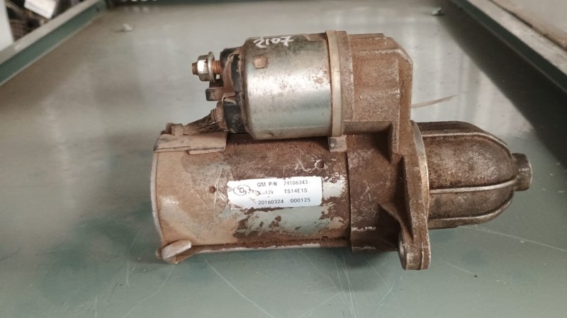 Motor de partida chevrolet sail
