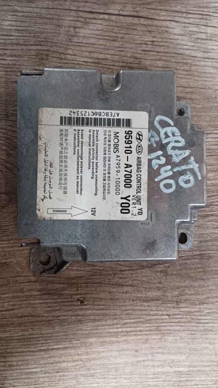 Modulo de airbag (cajetin) kia cerato
