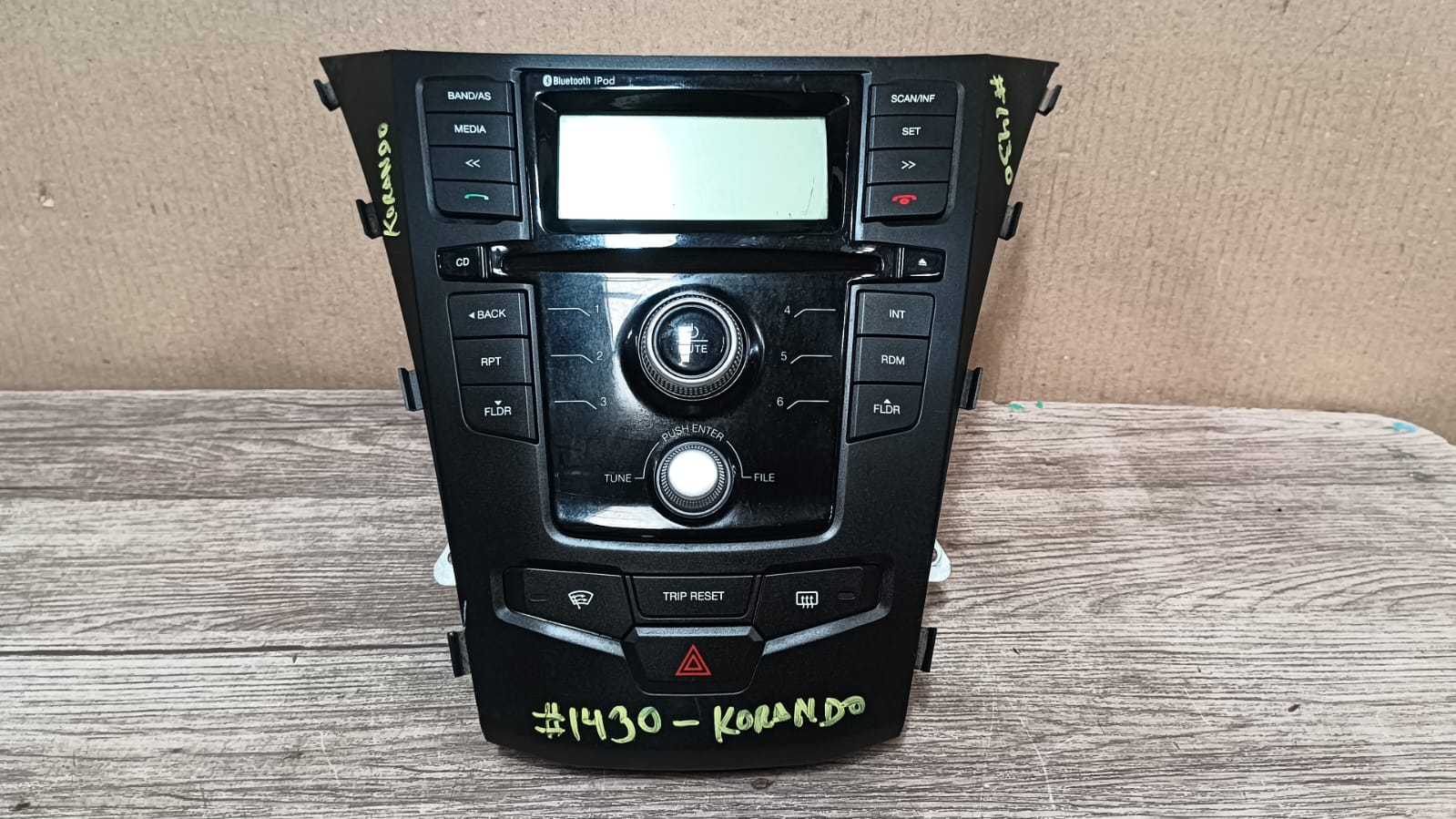 Radio ssangyong korando
