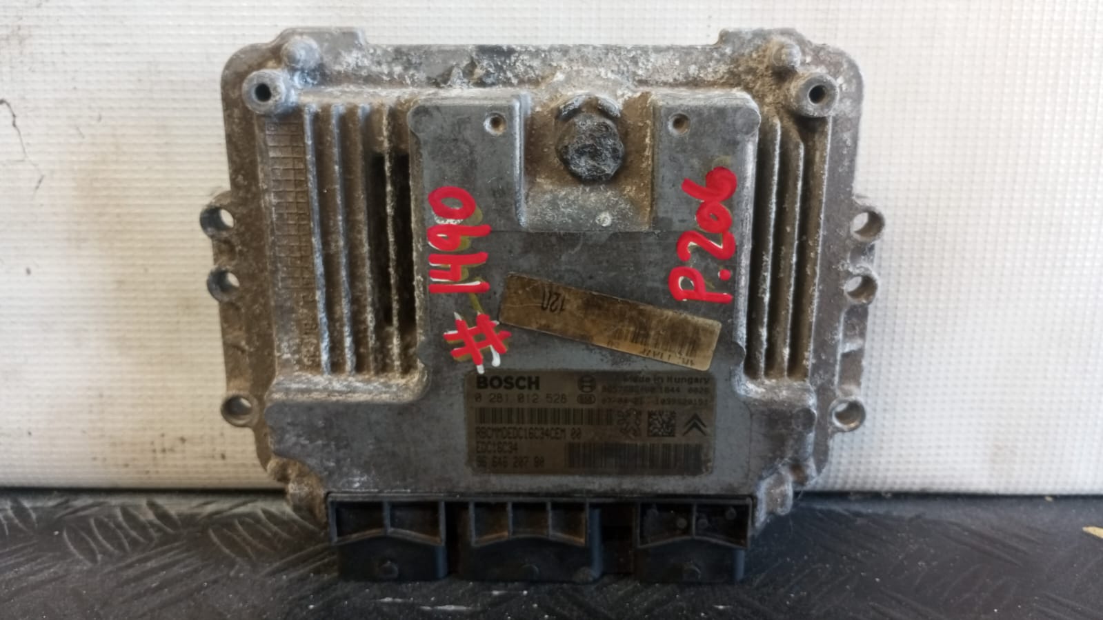 Computador De Motor (Ecu) Peugeot 206 2009