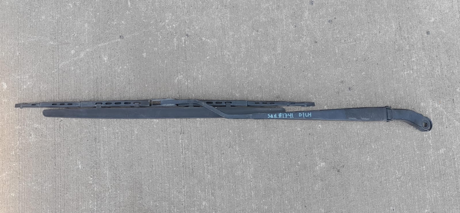 Limpia parabrisa izquierdo (plumillas) chevrolet sail