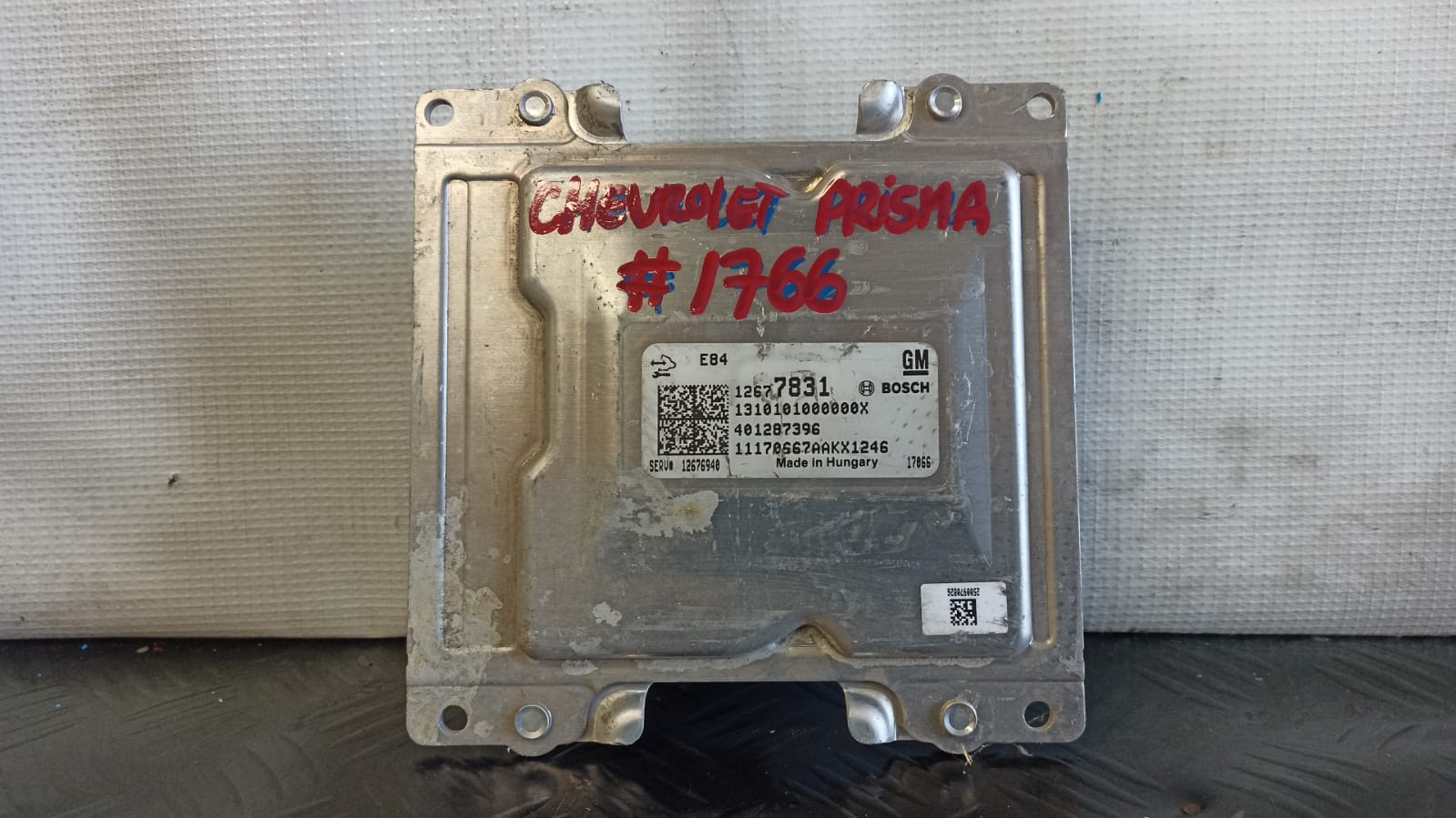 Computador de motor (ecu) chevrolet prisma