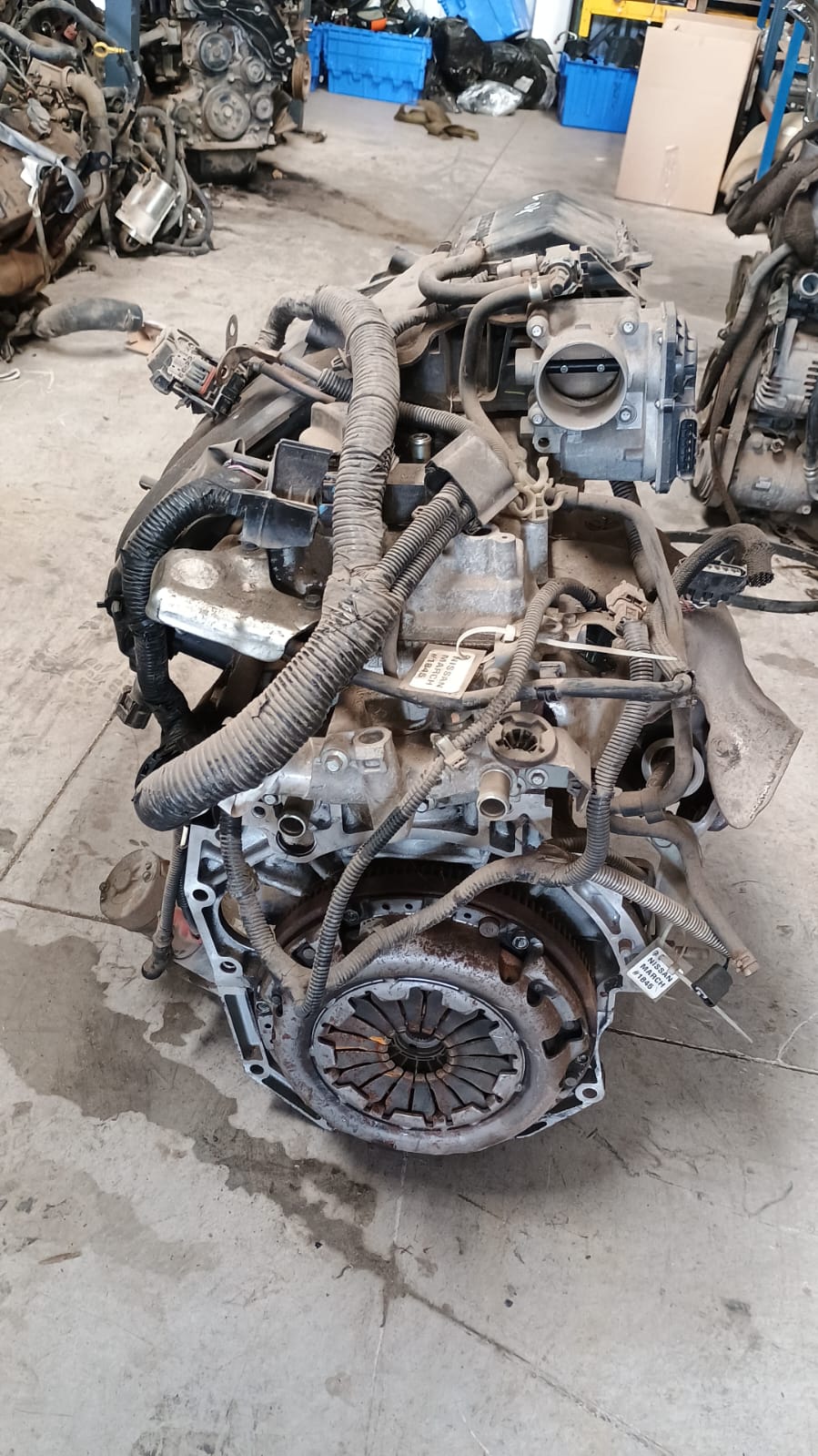 Motor bencinero (block) nissan march
