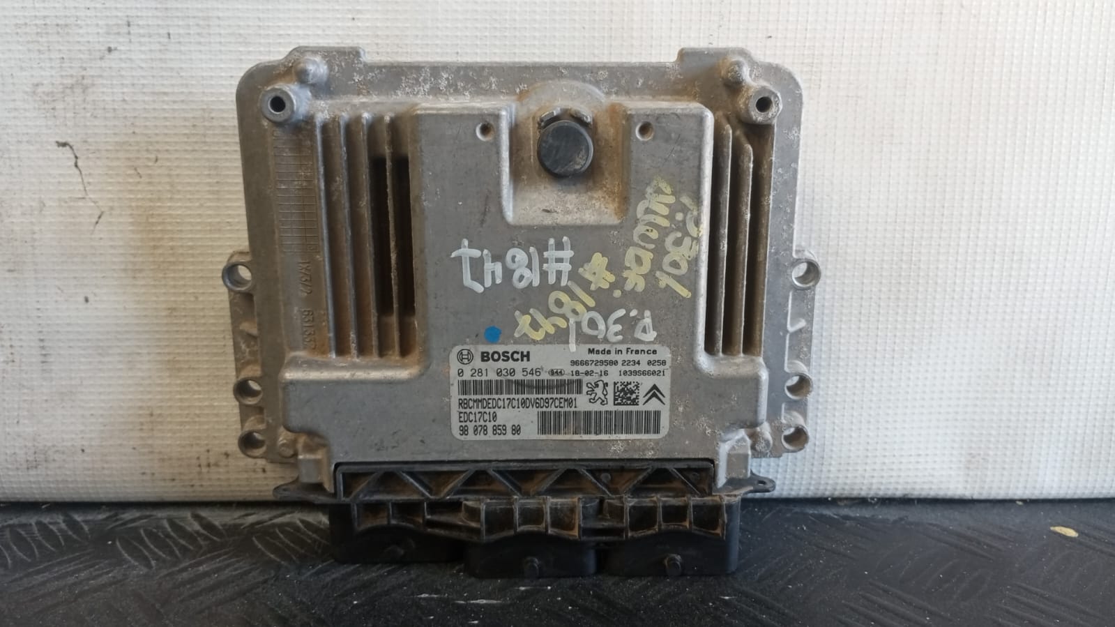 Computador De Motor (Ecu) Peugeot 301 2018