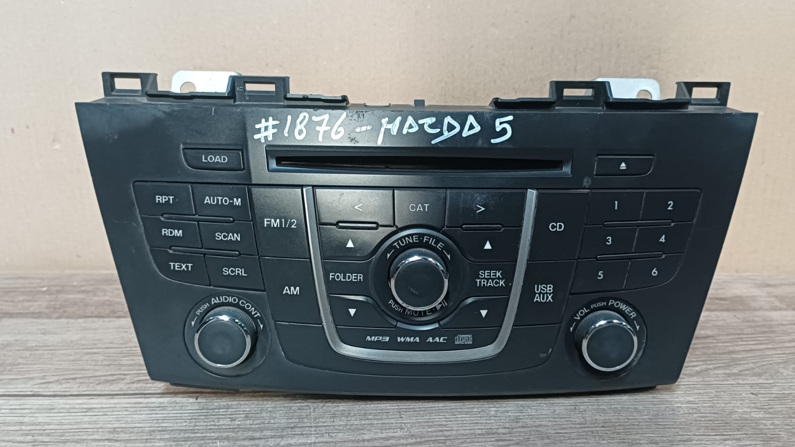Radio mazda 5