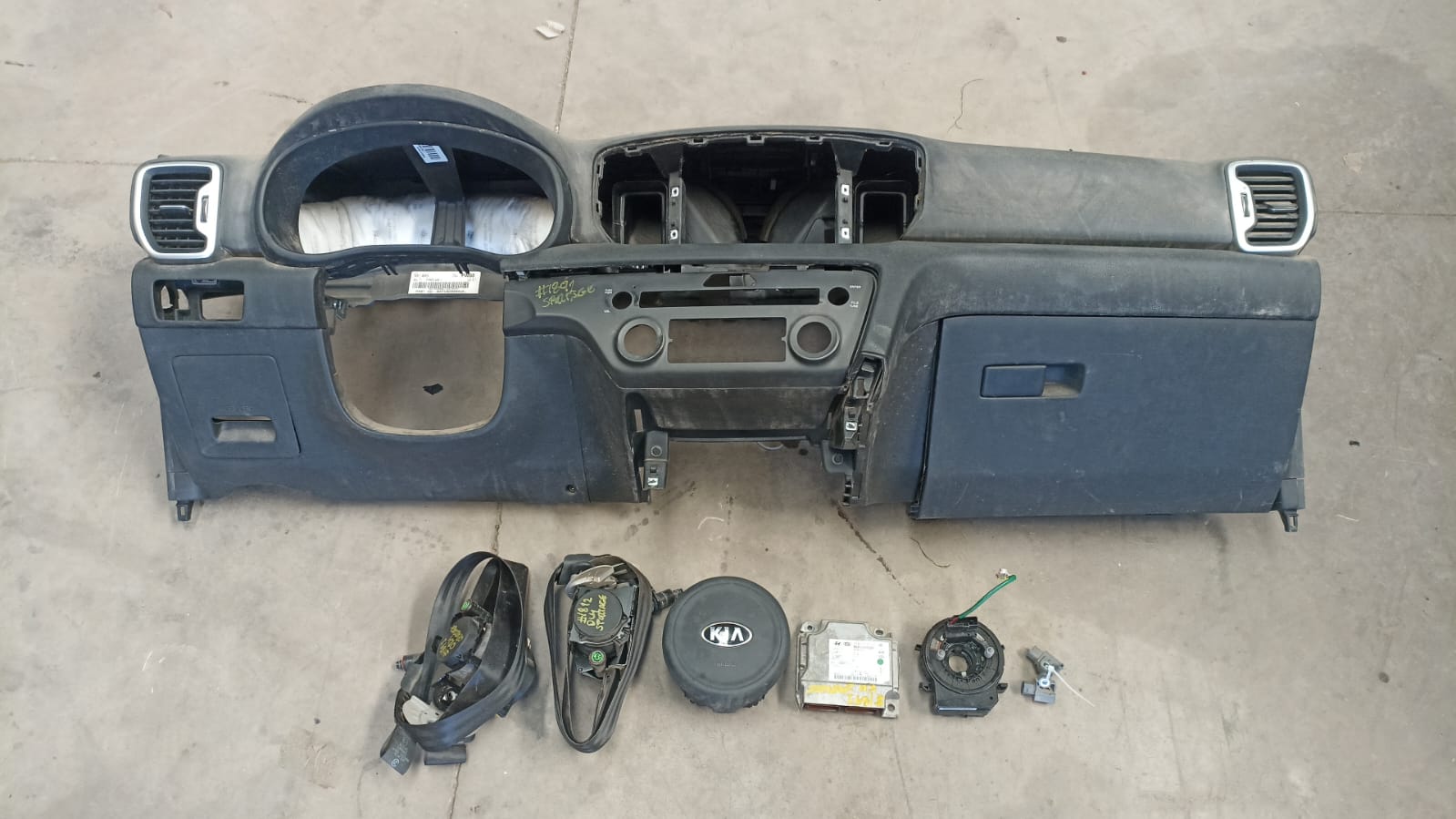 Kit Airbag (Cinturones, Cinta, Modulo Y Kia Sportage 2018