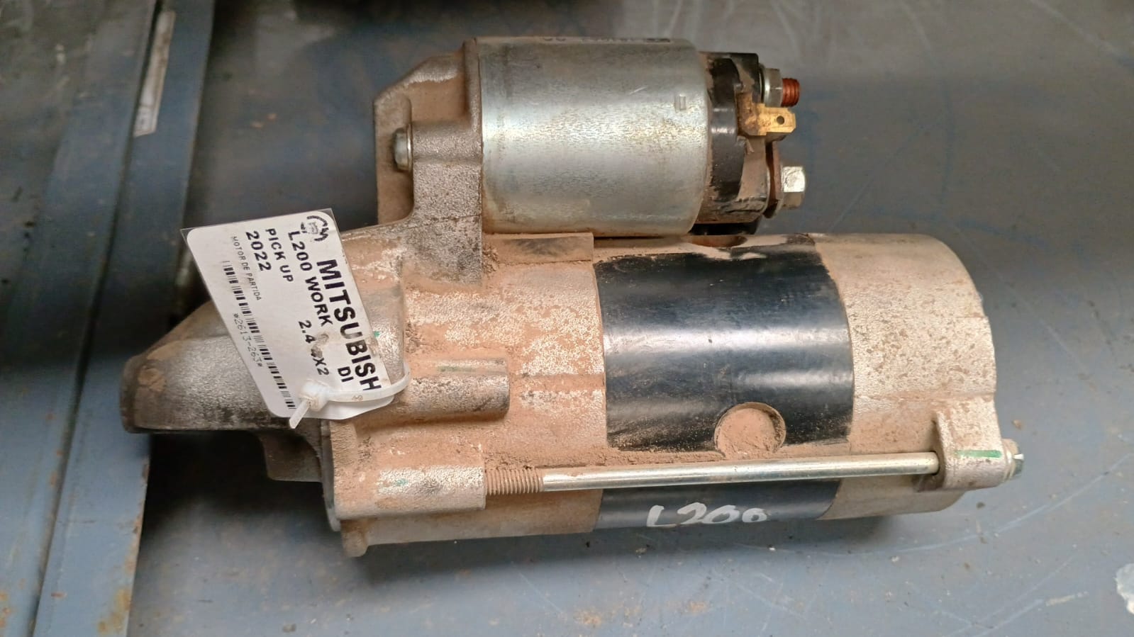 Motor de partida mitsubishi l200
