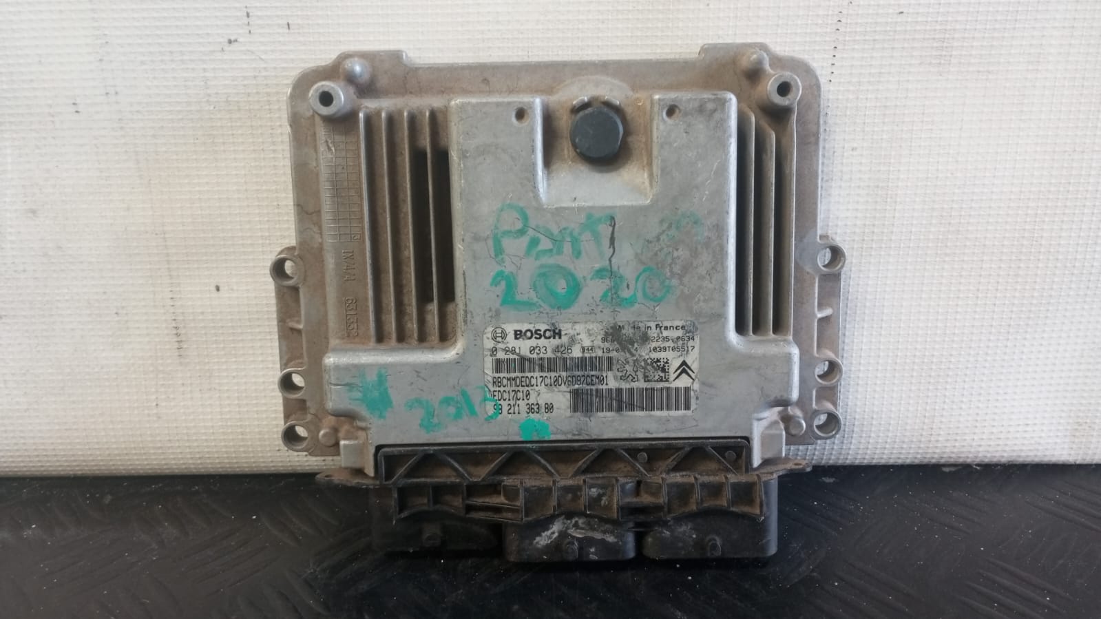 Computador de motor (ecu) peugeot partner