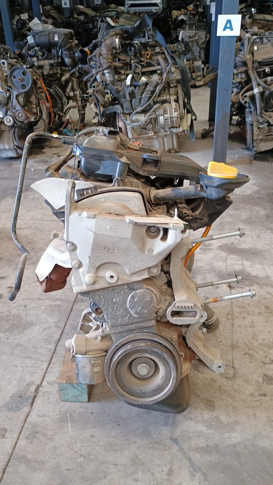 Motor bencinero (block) renault clio