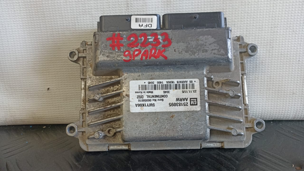 Computador de motor (ecu) chevrolet spark gt