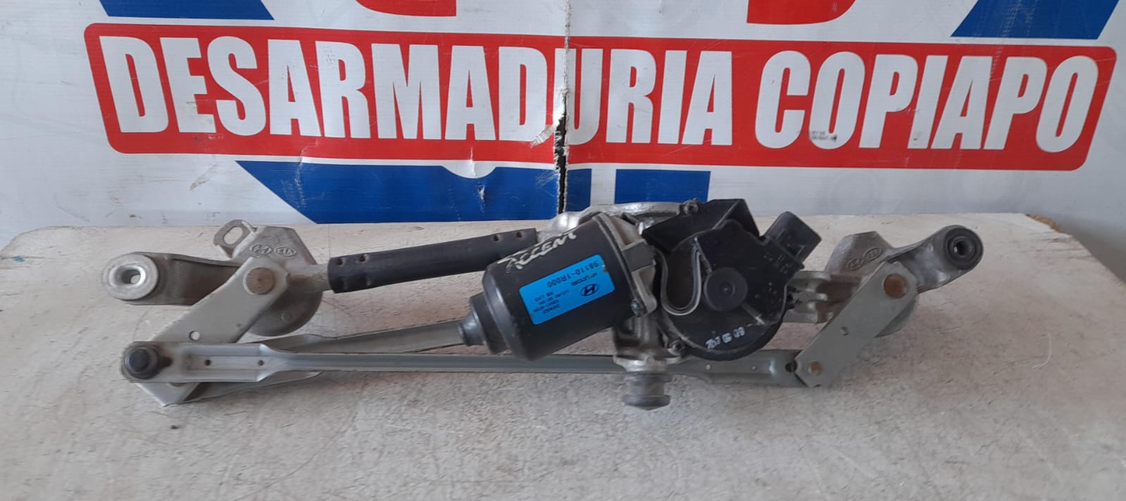 Motor limpia parabrisa hyundai accent rb