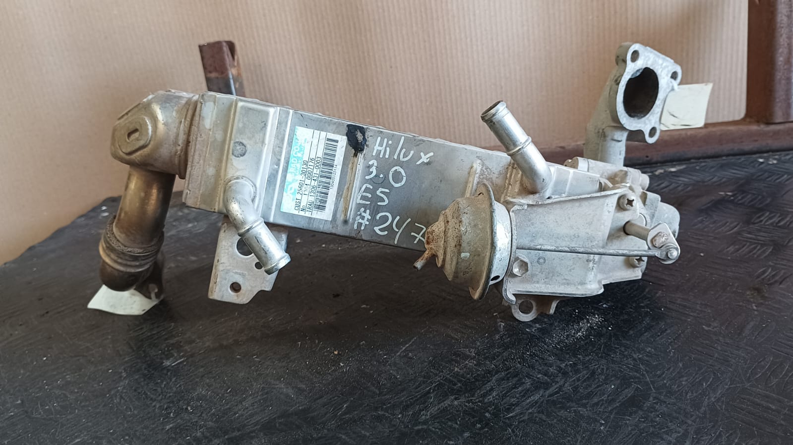 Enfriador de valvula egr toyota hilux