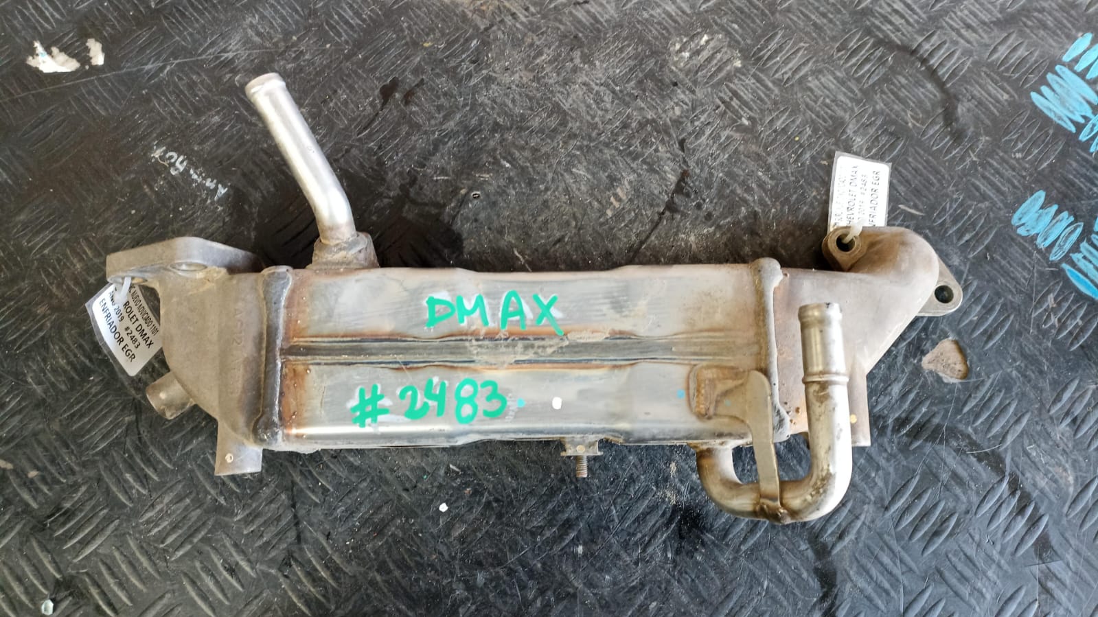 Enfriador de valvula egr chevrolet dmax