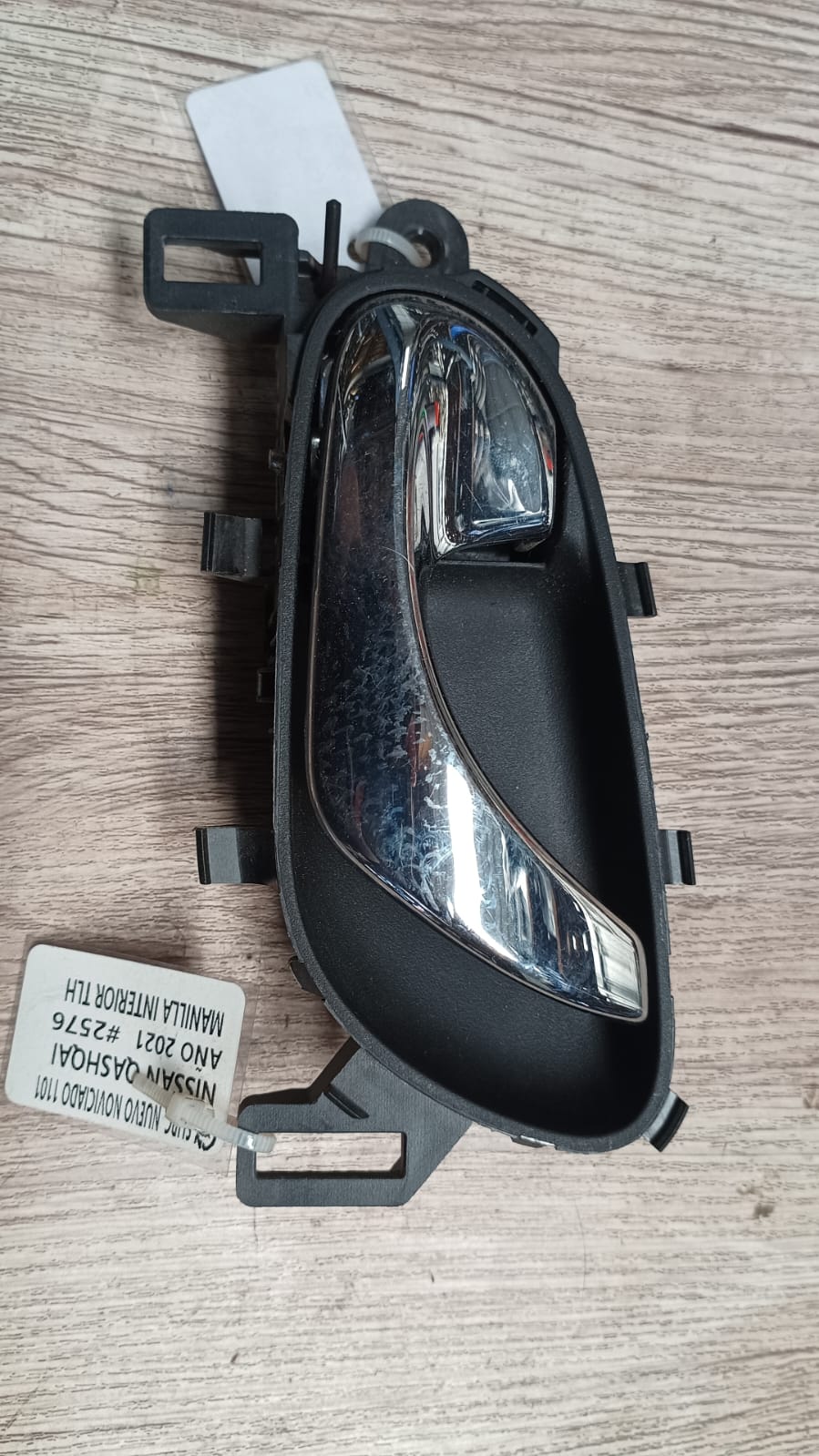 Manilla interior trasera izquierda nissan qashqai