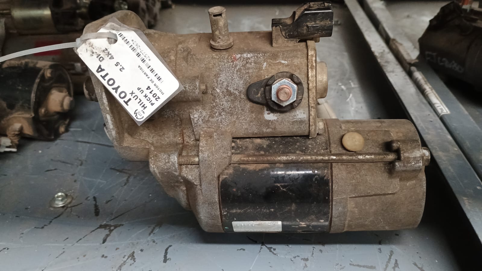 Motor de partida toyota hilux