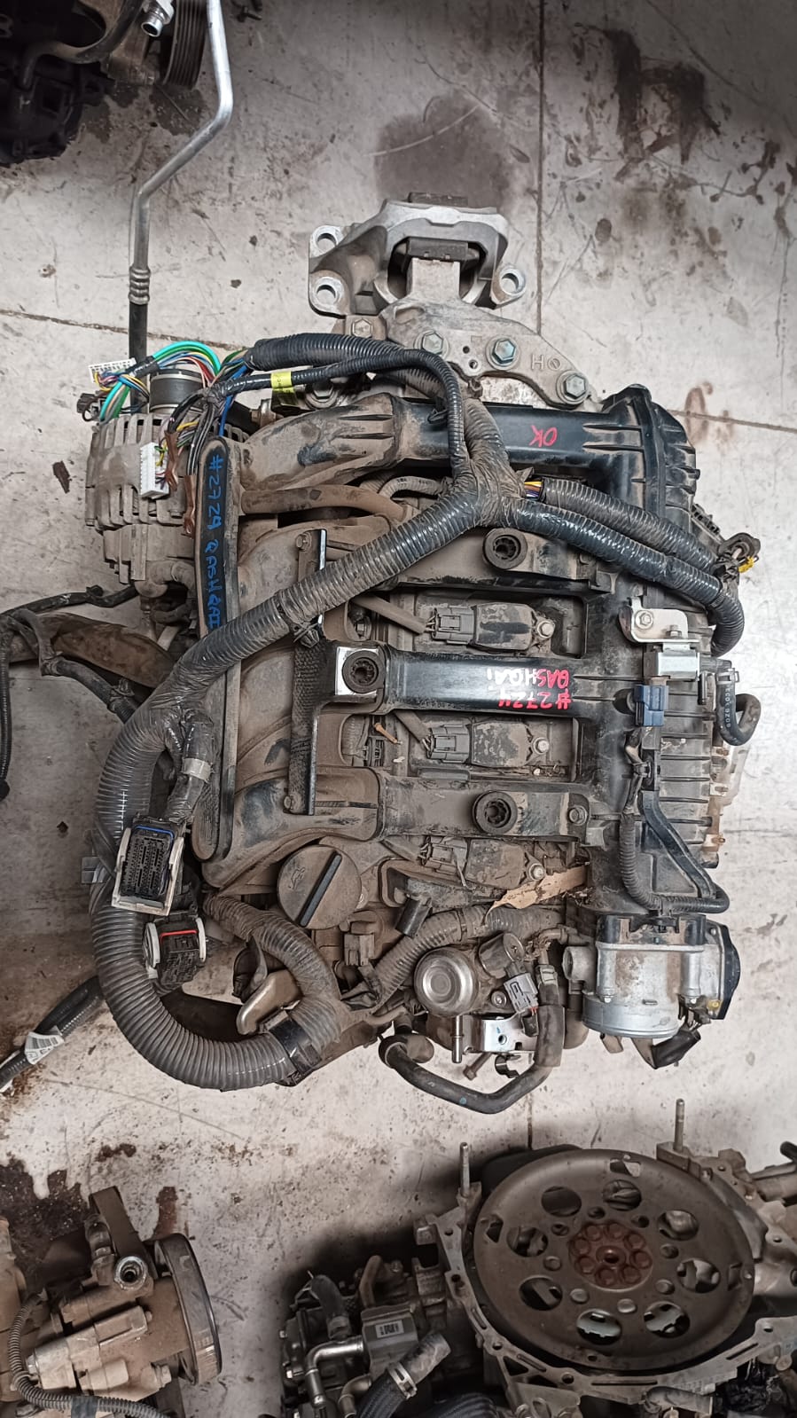 Motor bencinero (block) nissan qashqai