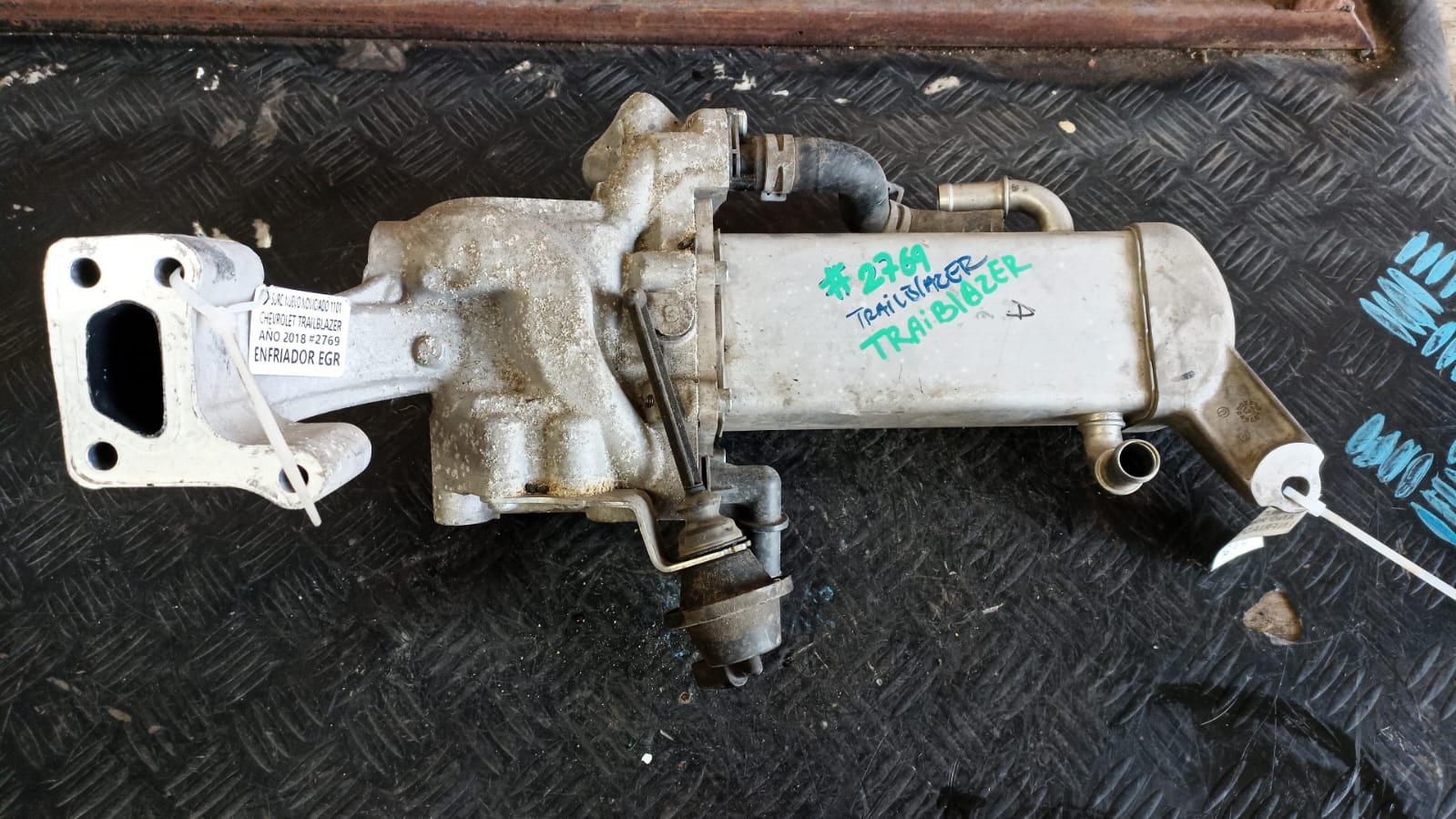 Enfriador de valvula egr chevrolet trailblazer