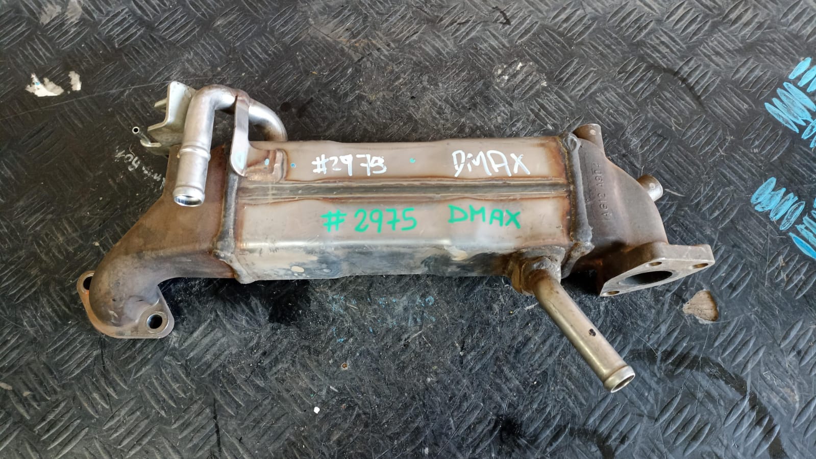 Enfriador de valvula egr chevrolet dmax
