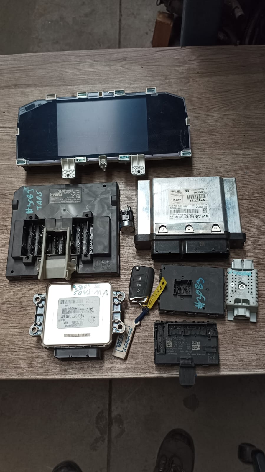Kit De Encendido (Chapa Llave Modulos Volkswagen Taos 2022