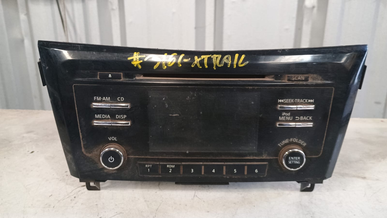 Radio pantalla nissan x-trail