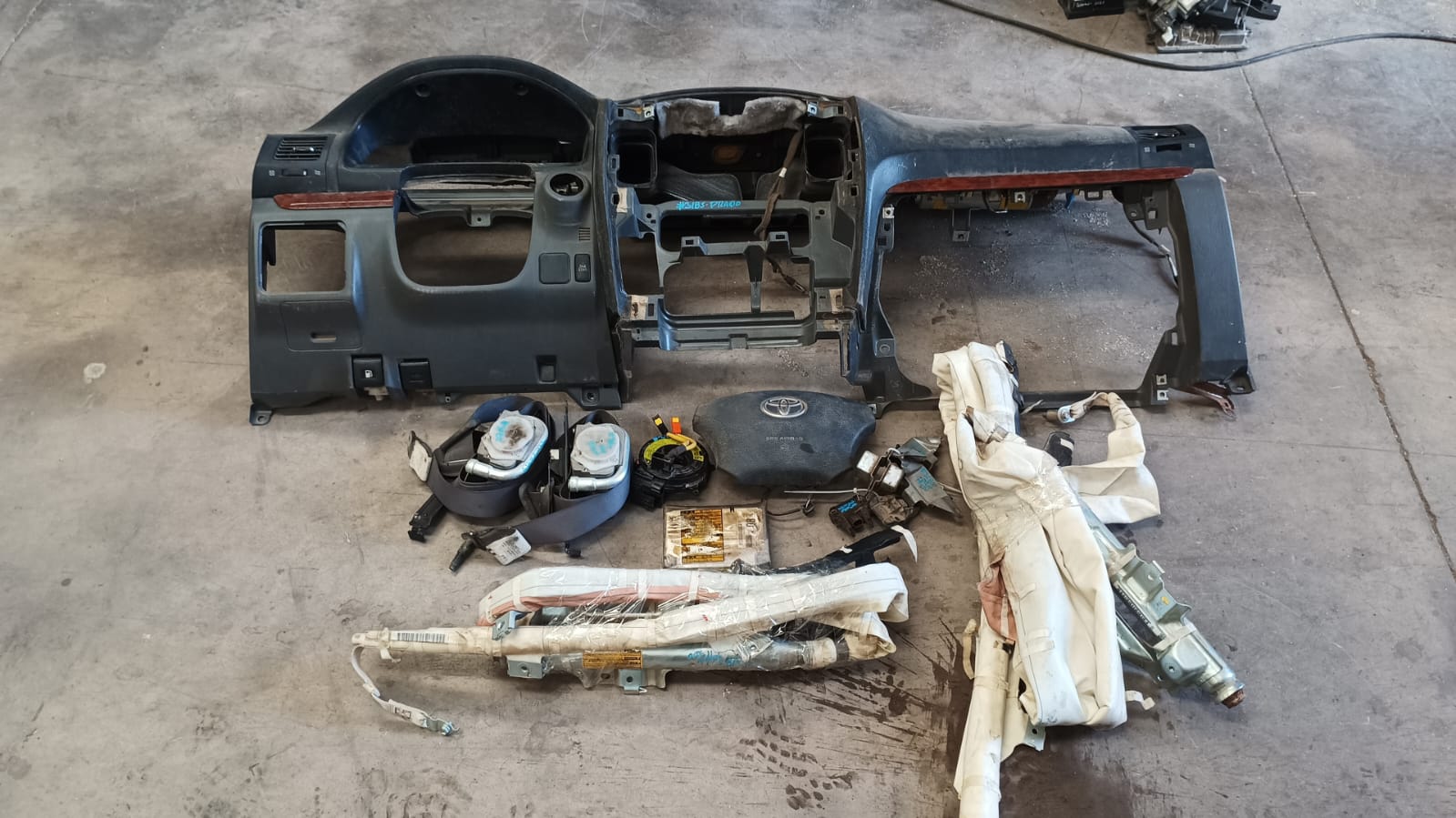 Kit Airbag (Cinturones, Cinta Toyota Land Cruiser Prado 2009