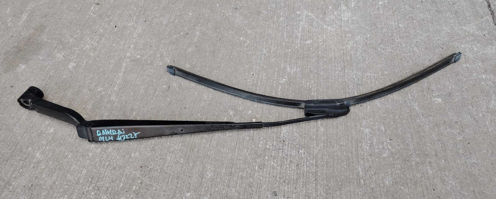 Limpia parabrisa izquierdo (plumillas) nissan qashqai