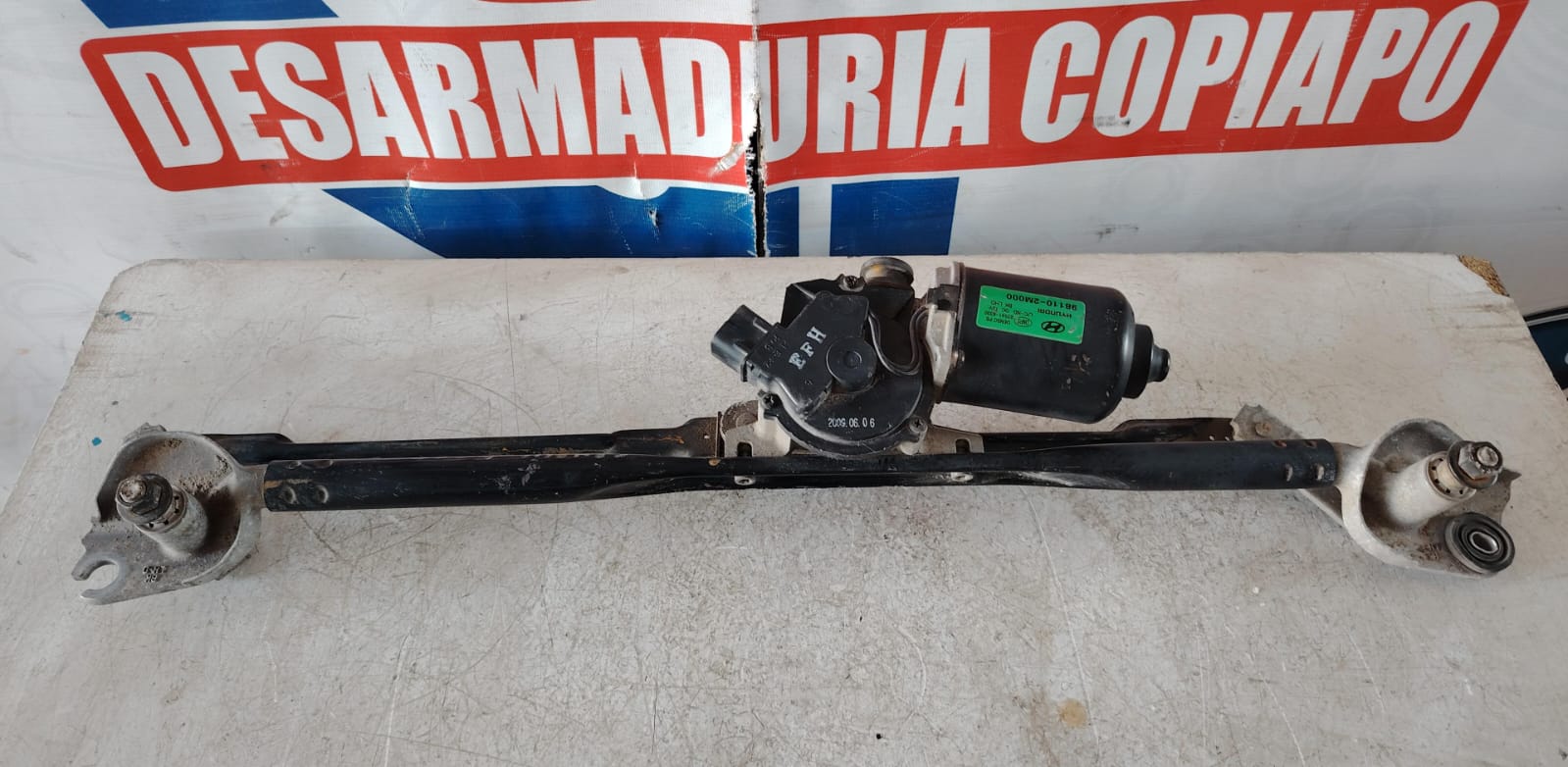 Motor limpia parabrisa hyundai genesis coupe