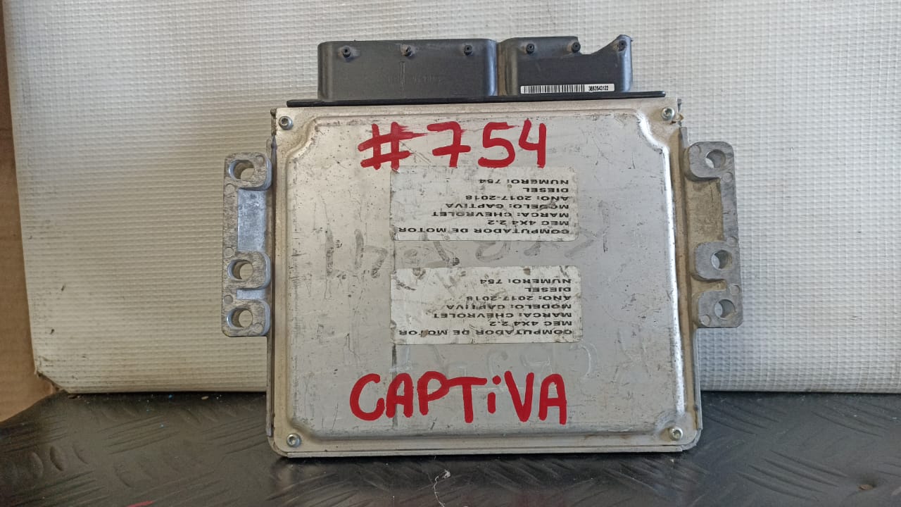 Computador de motor (ecu) chevrolet captiva