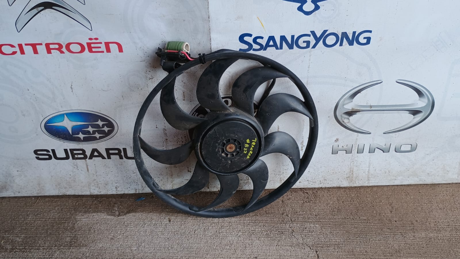 Electroventilador chevrolet tracker