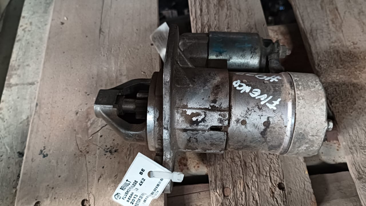 Motor de partida renault fluence