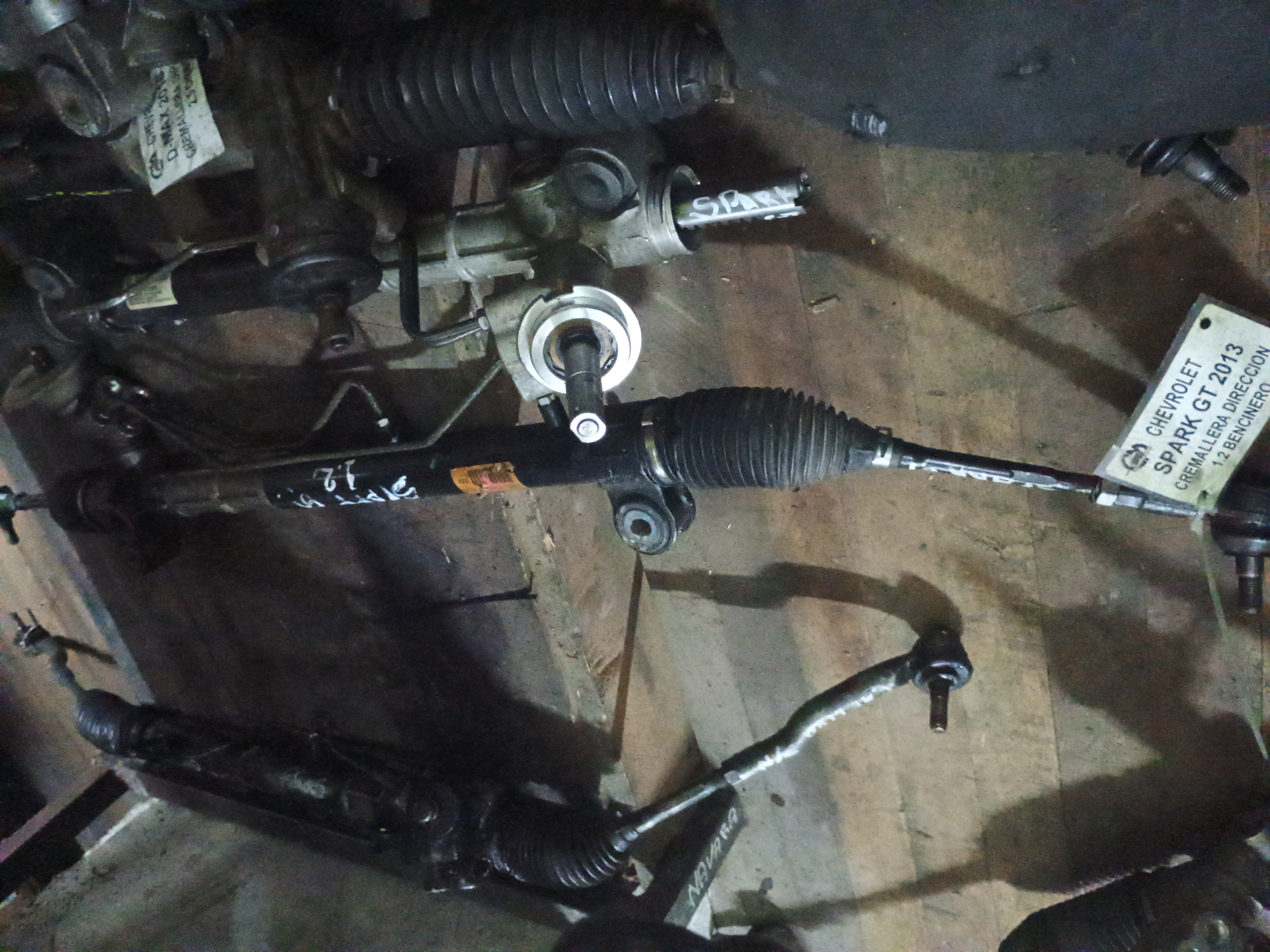 Cremallera de direccion chevrolet spark gt