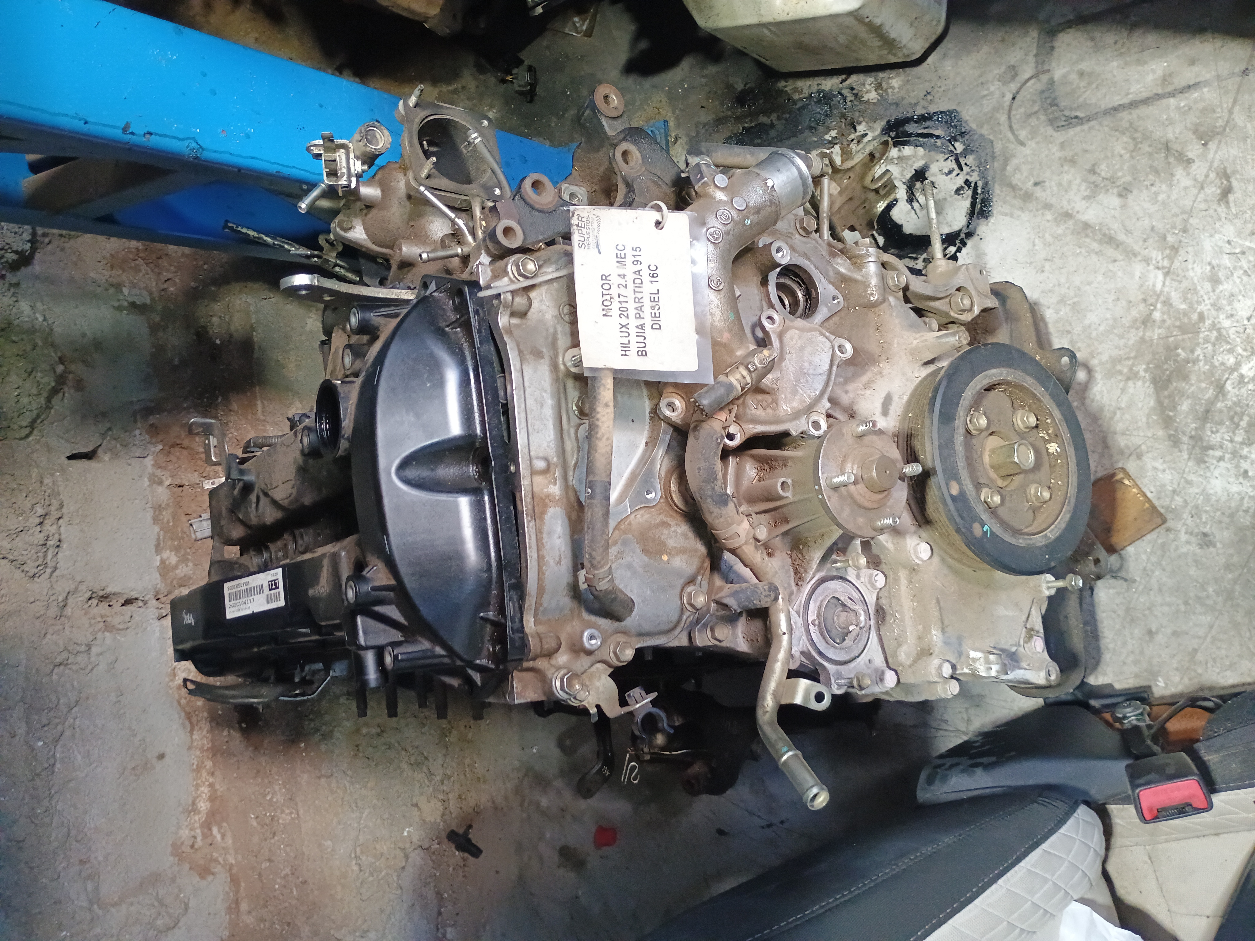Motor diesel (block) toyota hilux