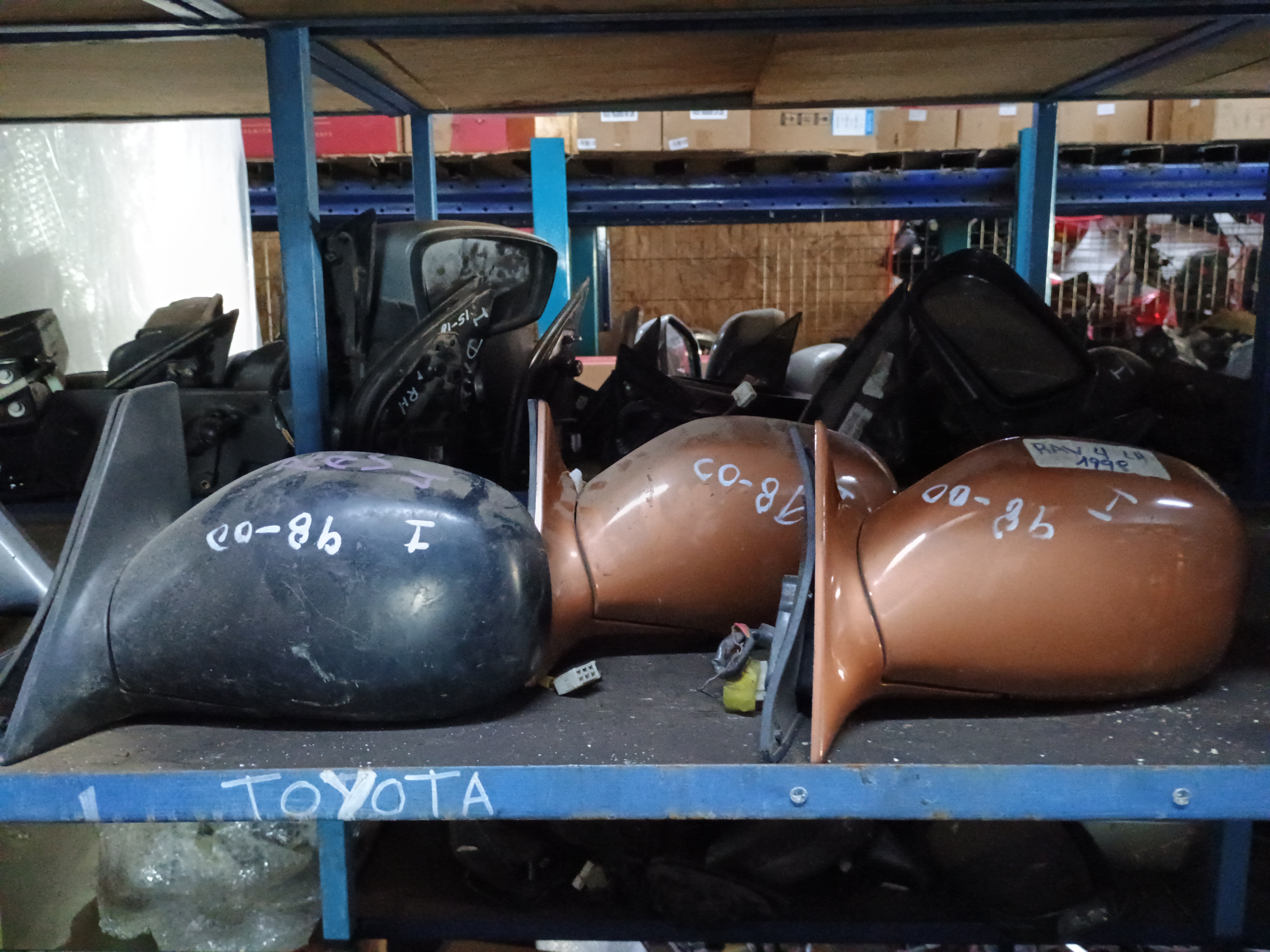 Espejo puerta derecho toyota rav4 1995 1996 1997 1998 1999