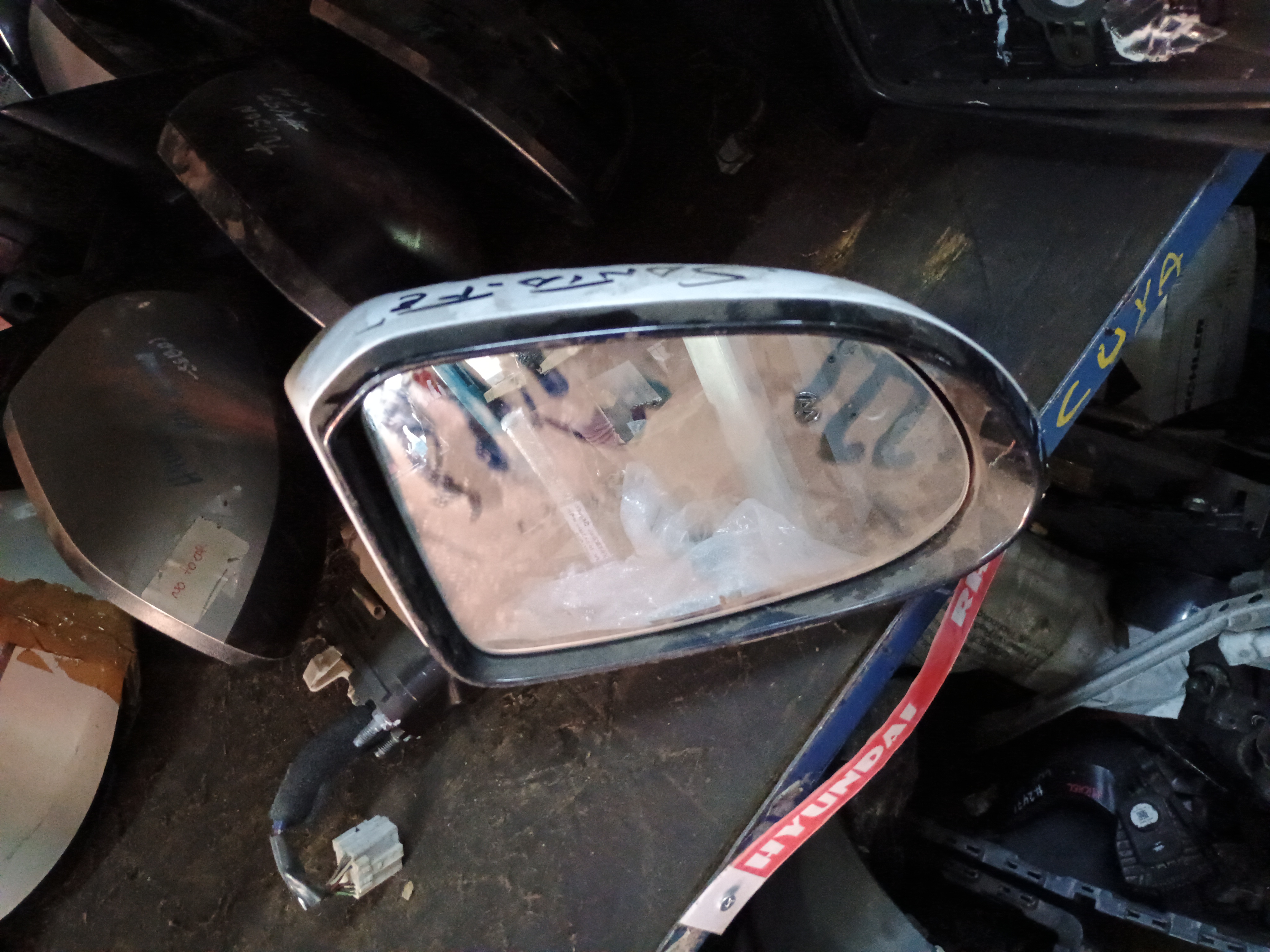Espejo puerta derecho hyundai santa fe
