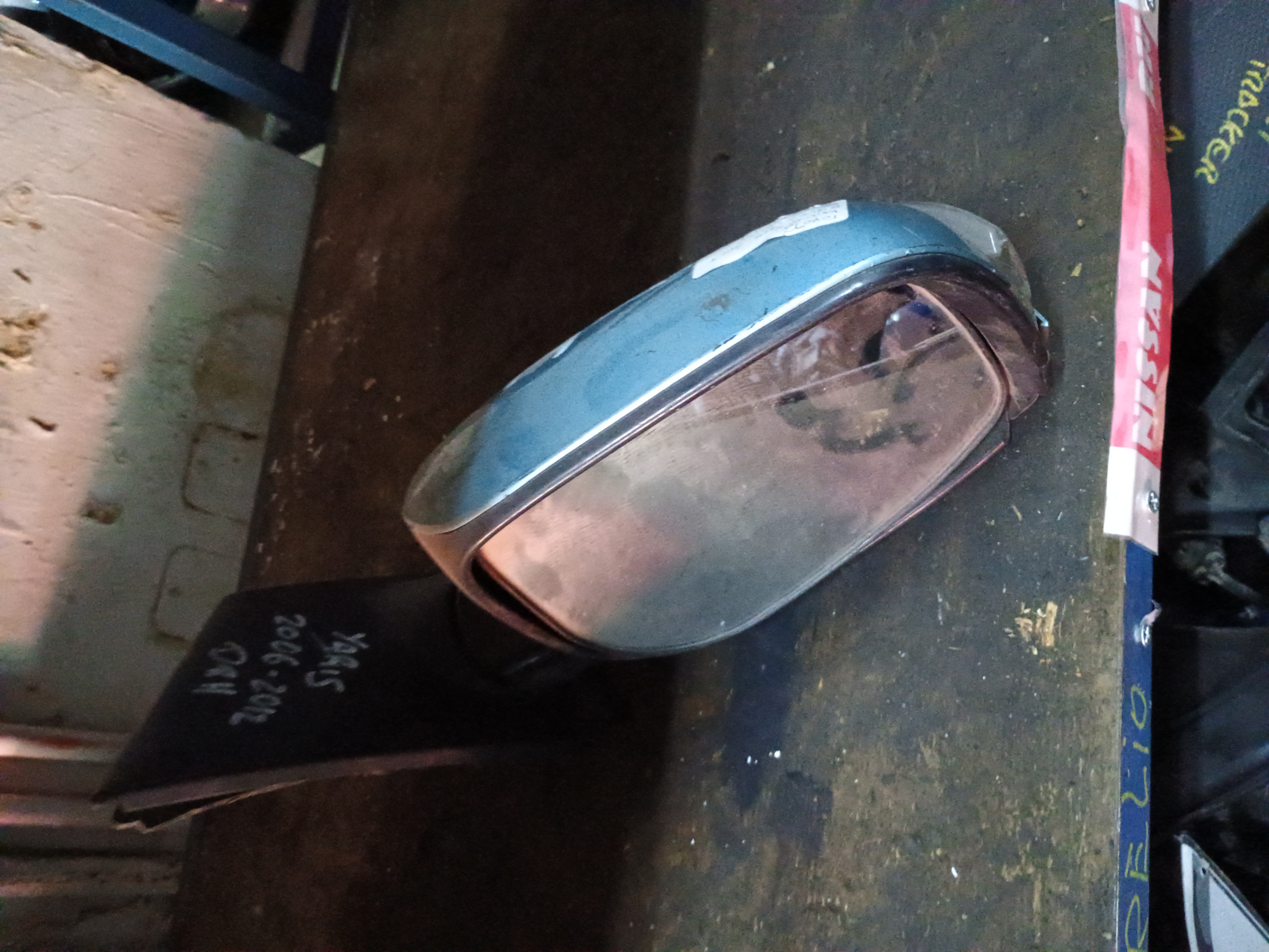 Espejo puerta derecho toyota yaris 2006 2007 2008 2009 2010 2011 2012 2013 2014