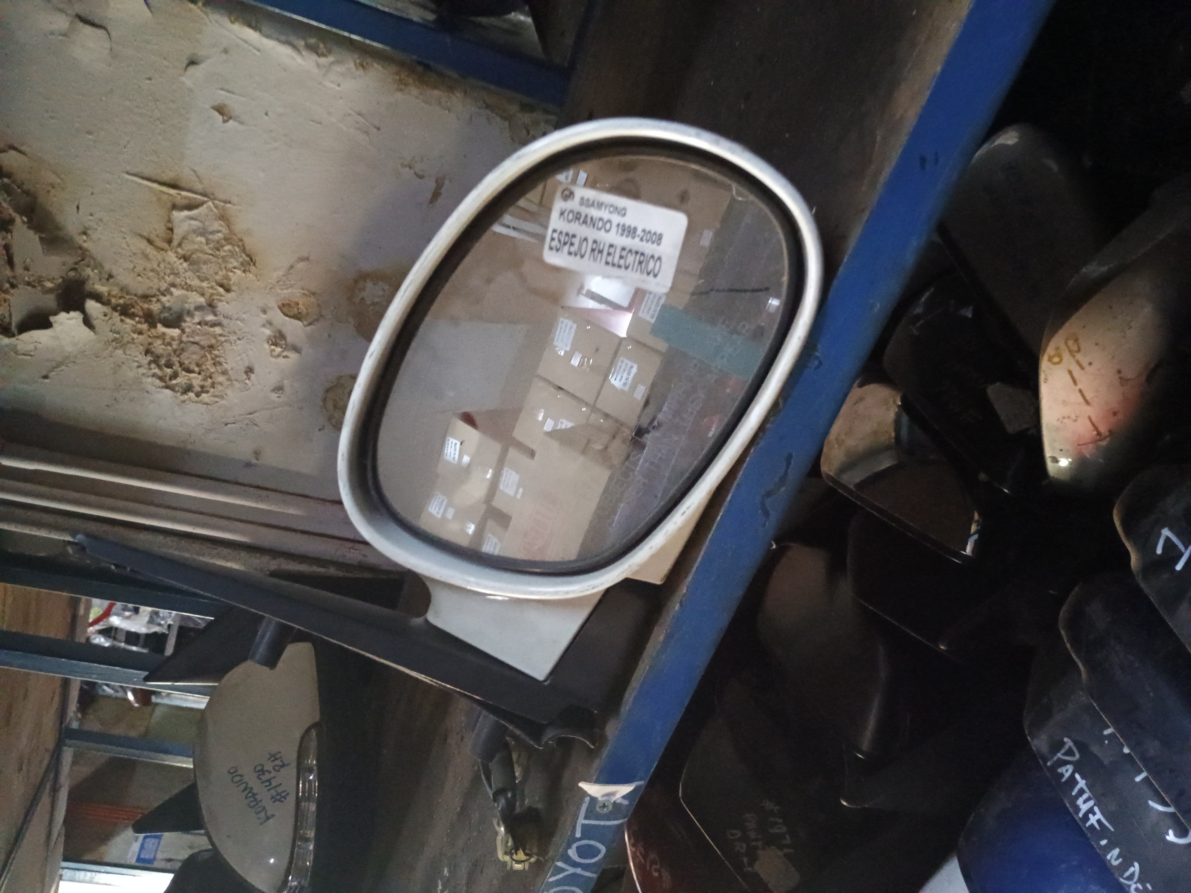 Espejo puerta derecho ssangyong korando 2004 2005 2006 2007 2008