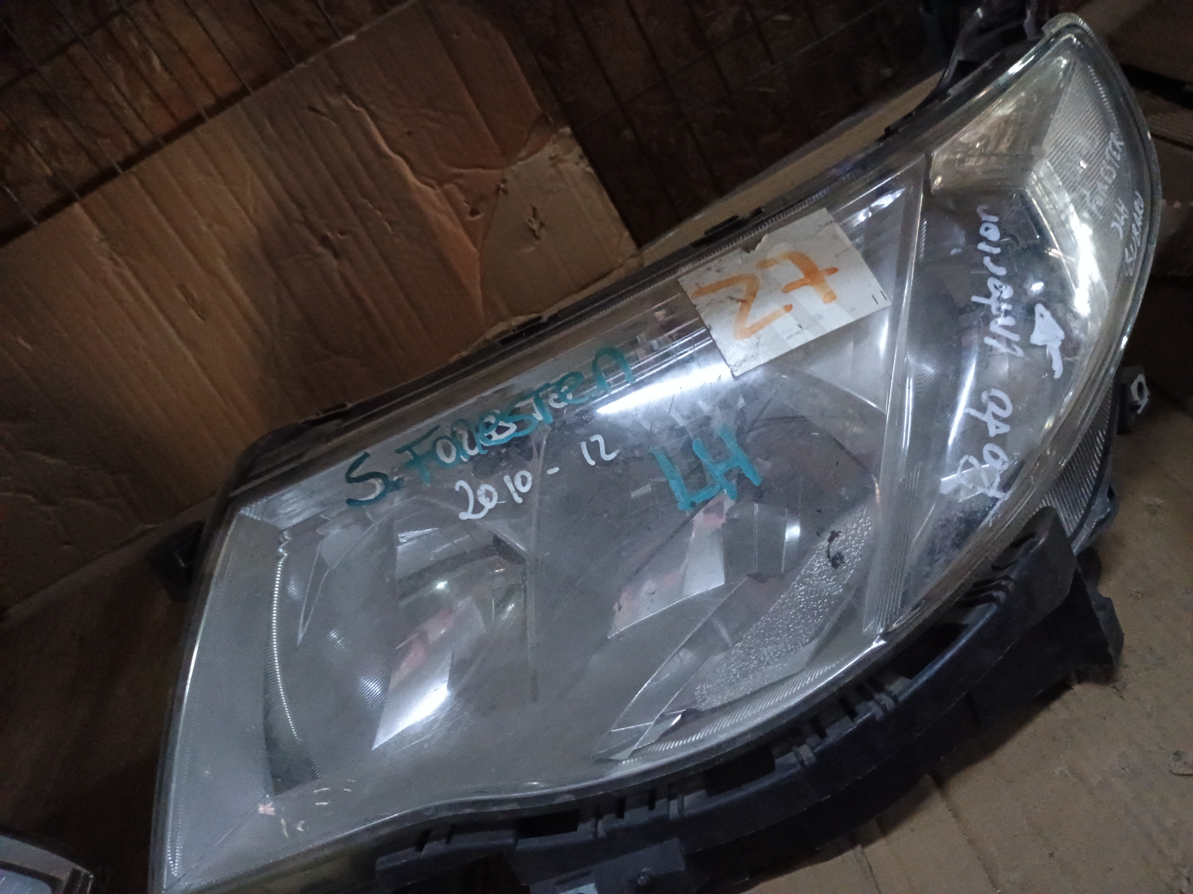 Optico izquierdo subaru forester 2010 2011 2012 2013