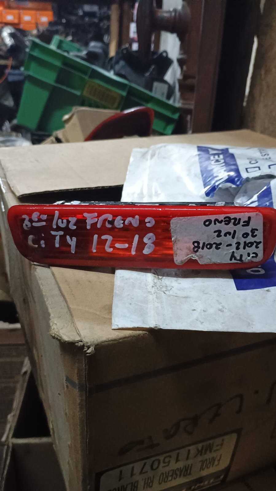 Tercera luz de freno fiat fiorino city 2012 2013 2014 2015