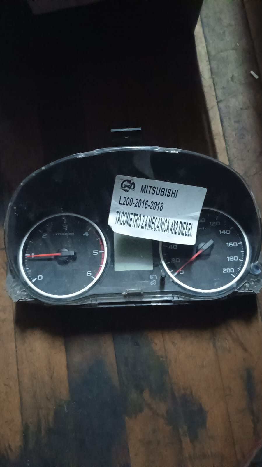 Tacometro (sinoptico) mitsubishi l200 2016 2017