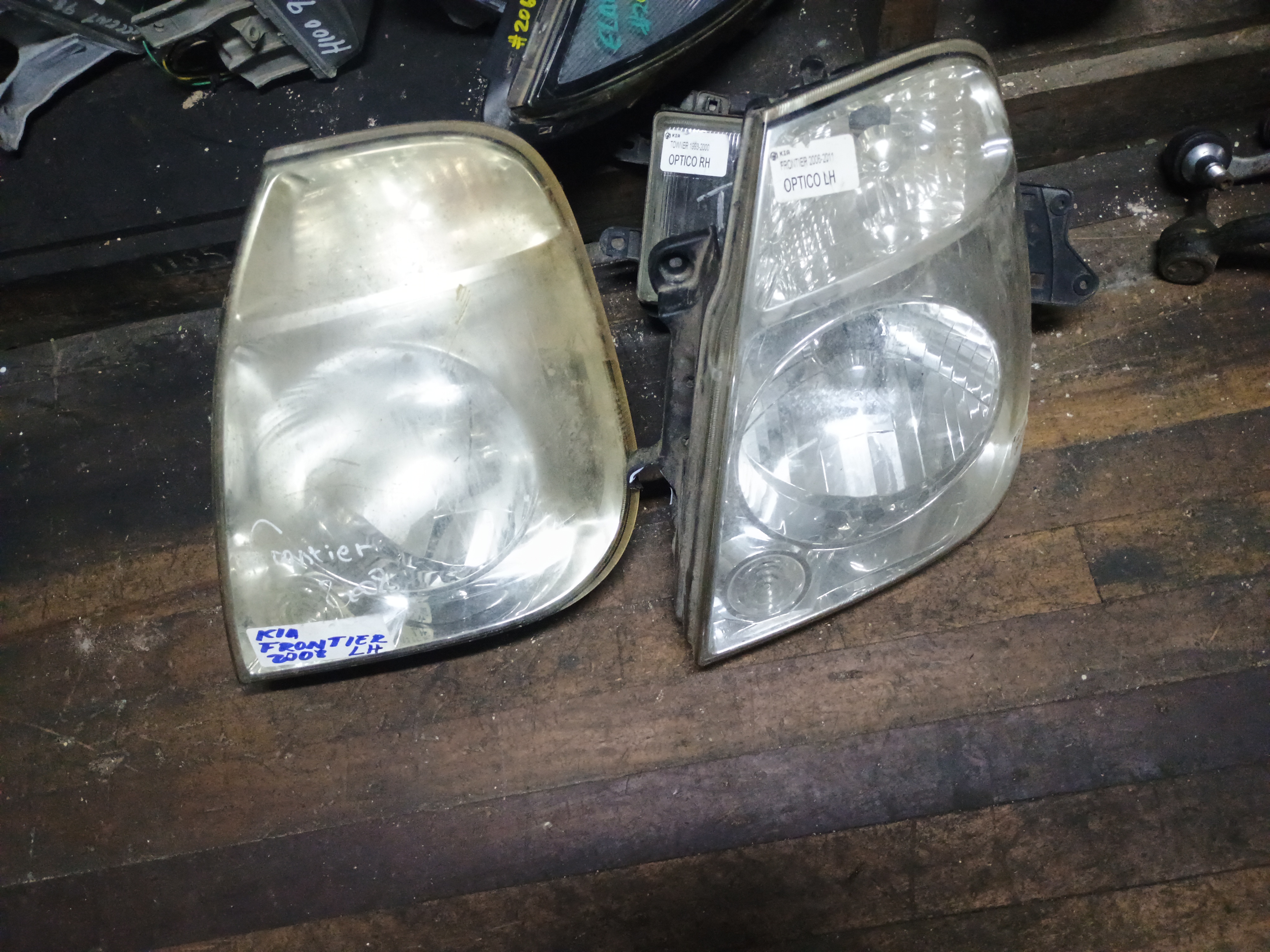 Optico izquierdo kia frontier 2006 2007 2008 2009 2010 2011 2012